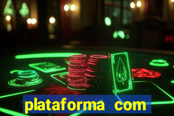 plataforma com bonus de boas vindas